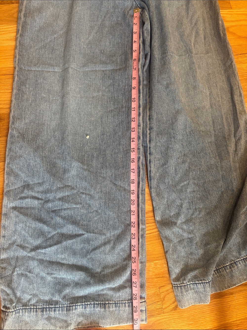 rag & bone Light Blue Straight Leg Jeans - Picture 5 of 6